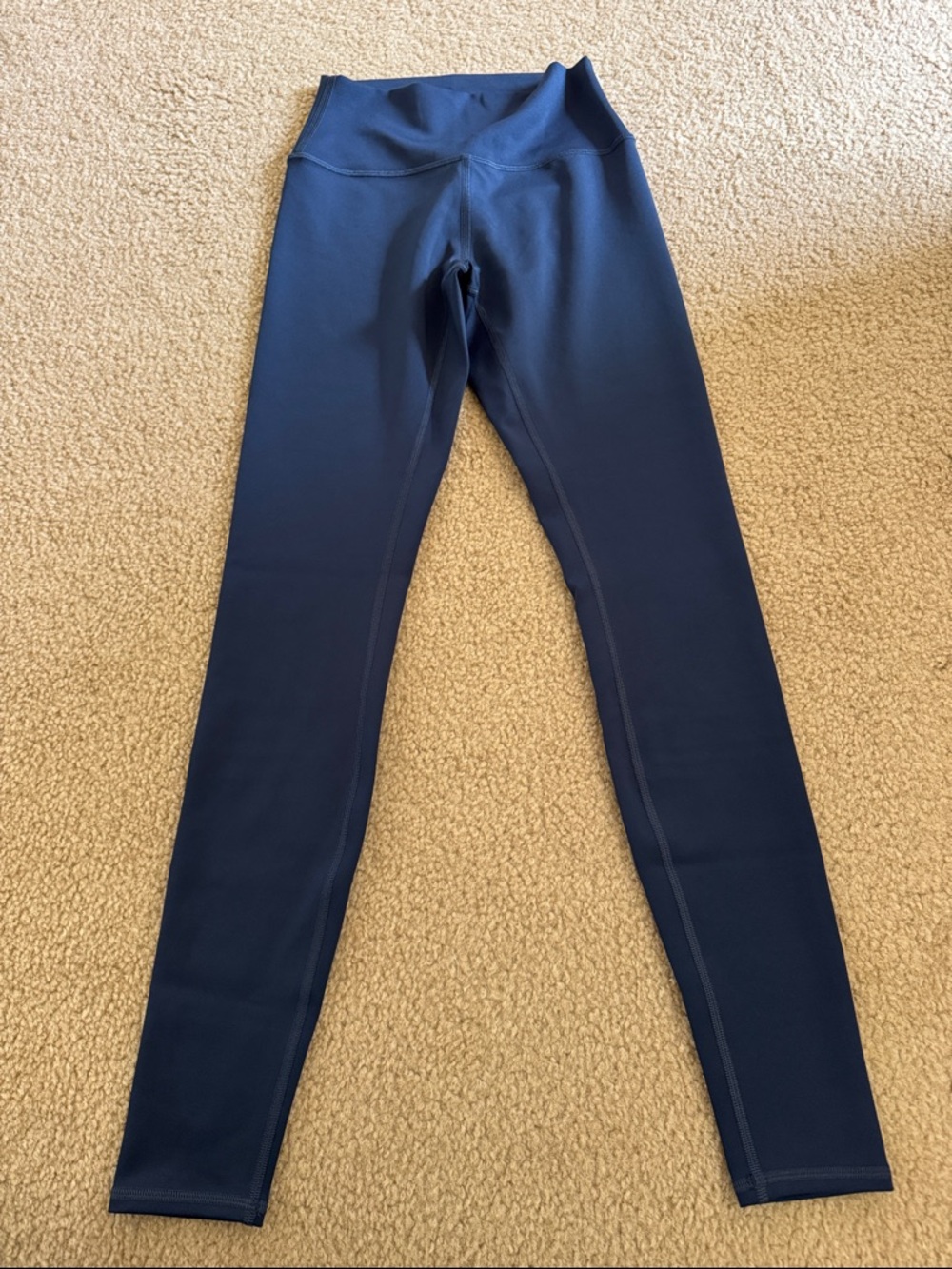 ALO Yoga Navy High-Waist Leggings